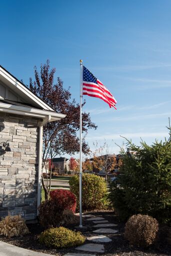 25' Titan Telescopic Flagpole Kit