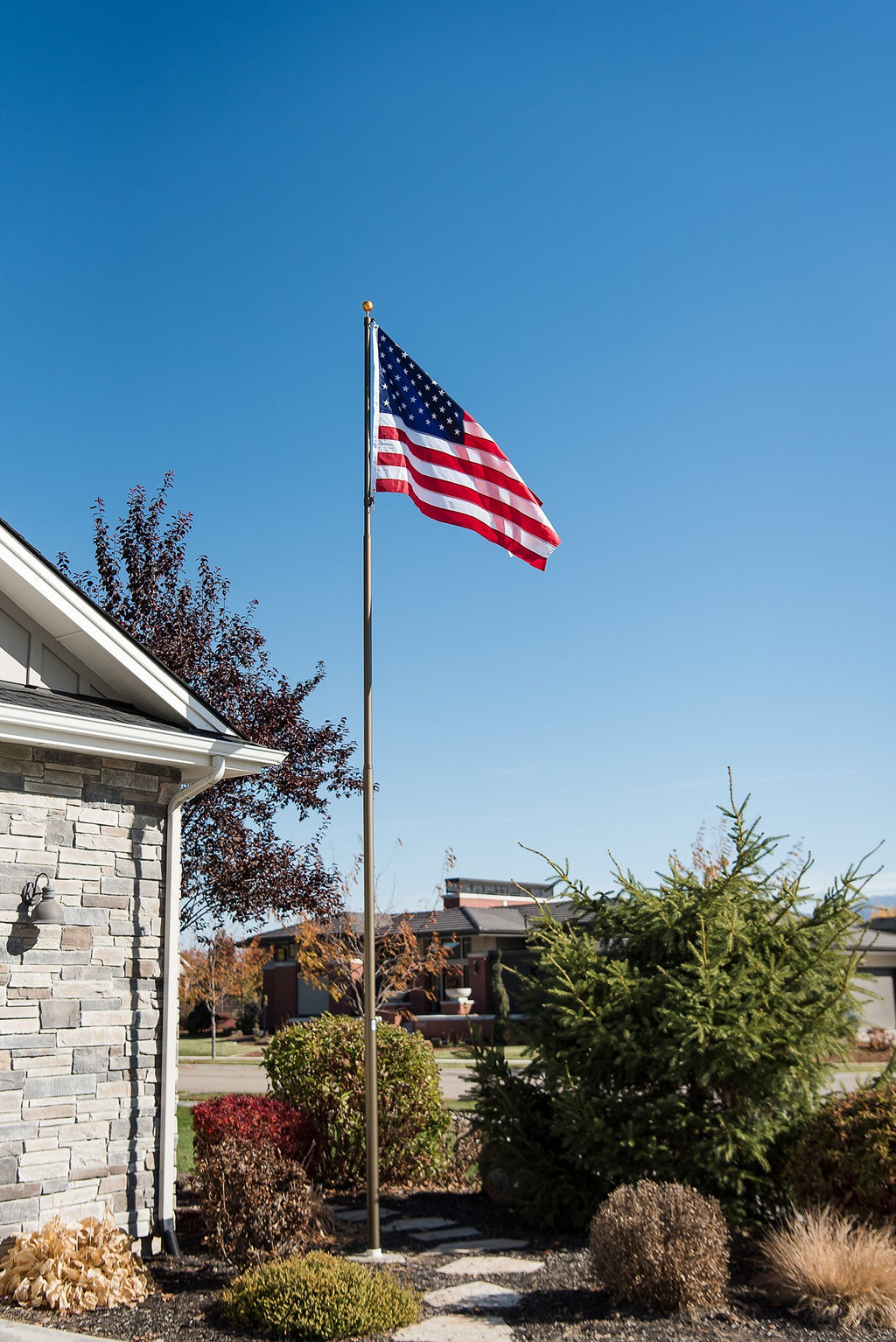 25 ft Titan Telescoping Flagpole Kit — American Made
