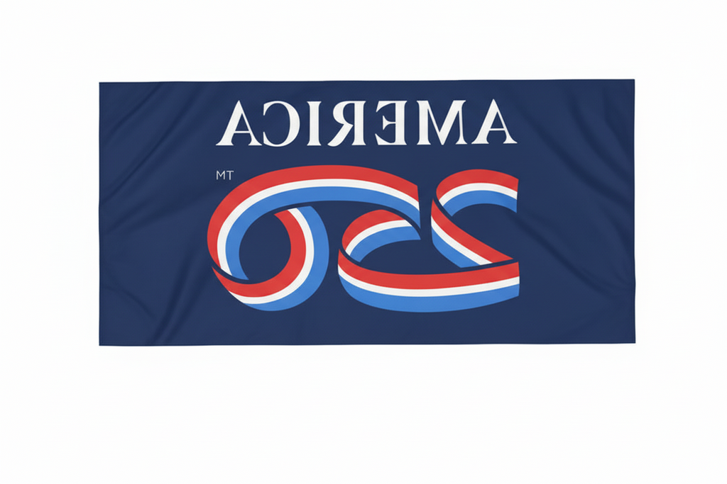 250th Anniversary America Flag Back 