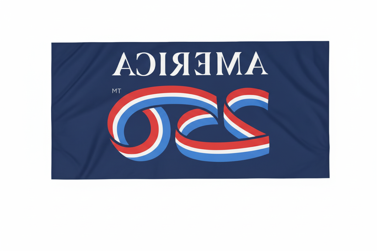 250th Anniversary America Flag Back 
