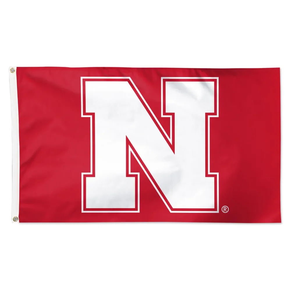 3’x5’ NCAA Nebraska Cornhuskers Flag