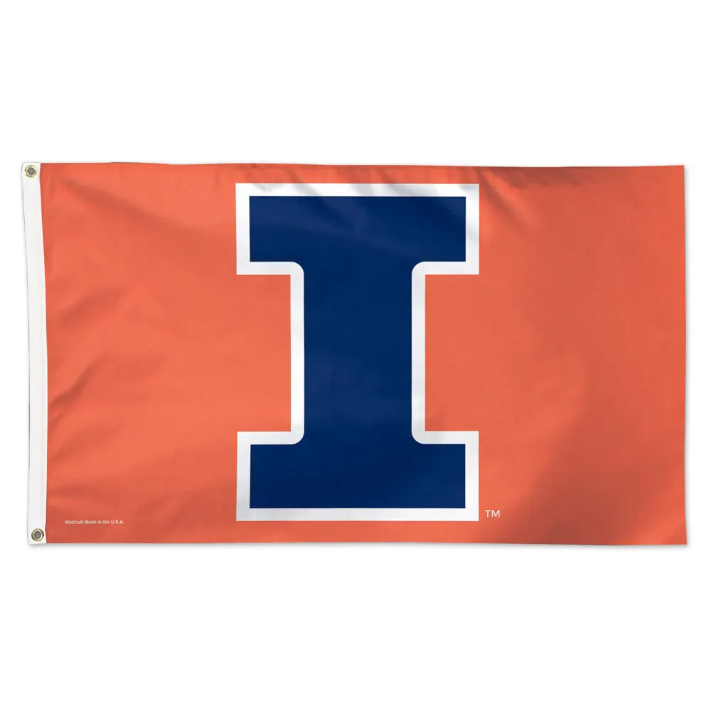 3’x5’ NCAA Illinois Fighting Illini Flag