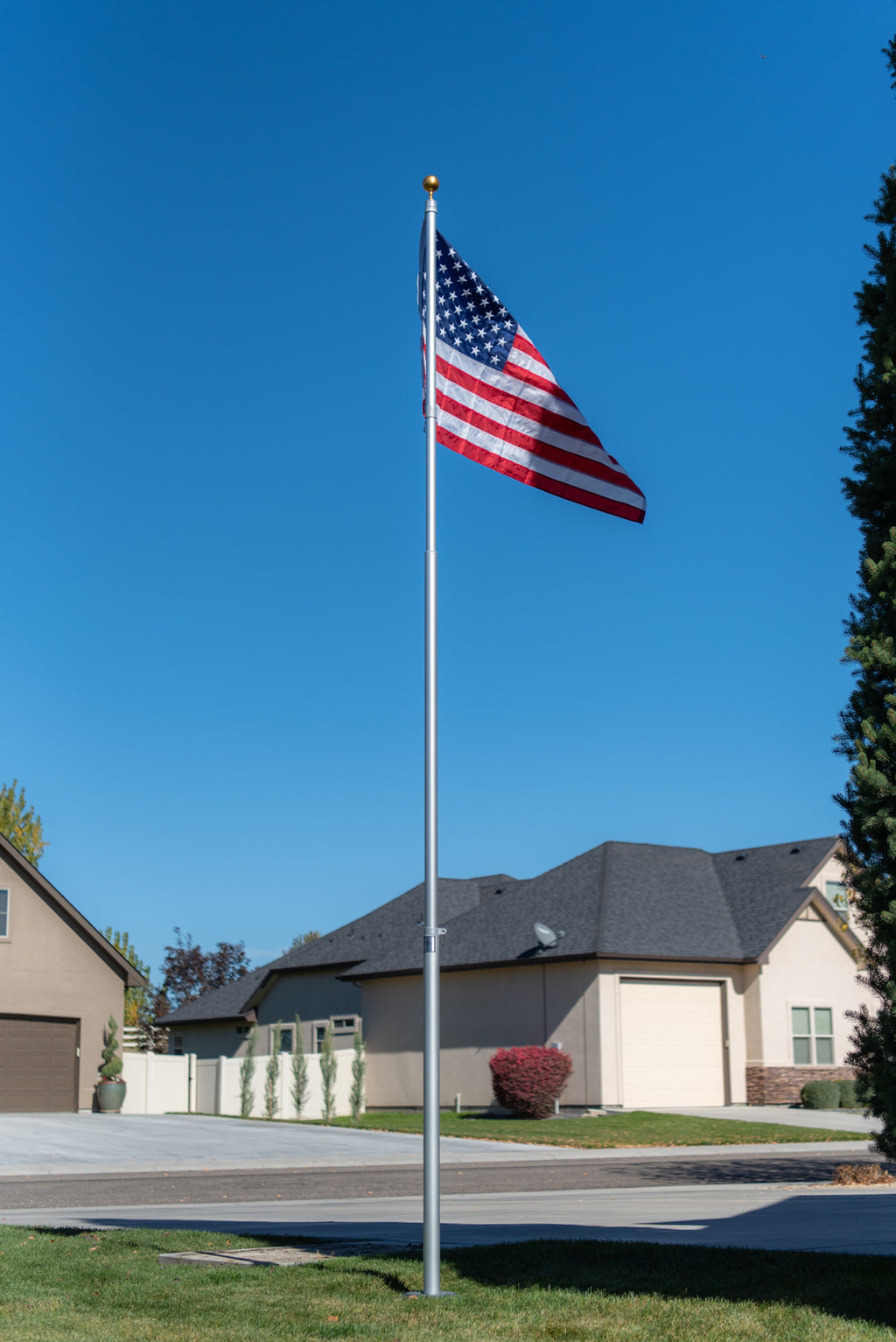 15 ft Titan Telescoping Flagpole Kit — American Made