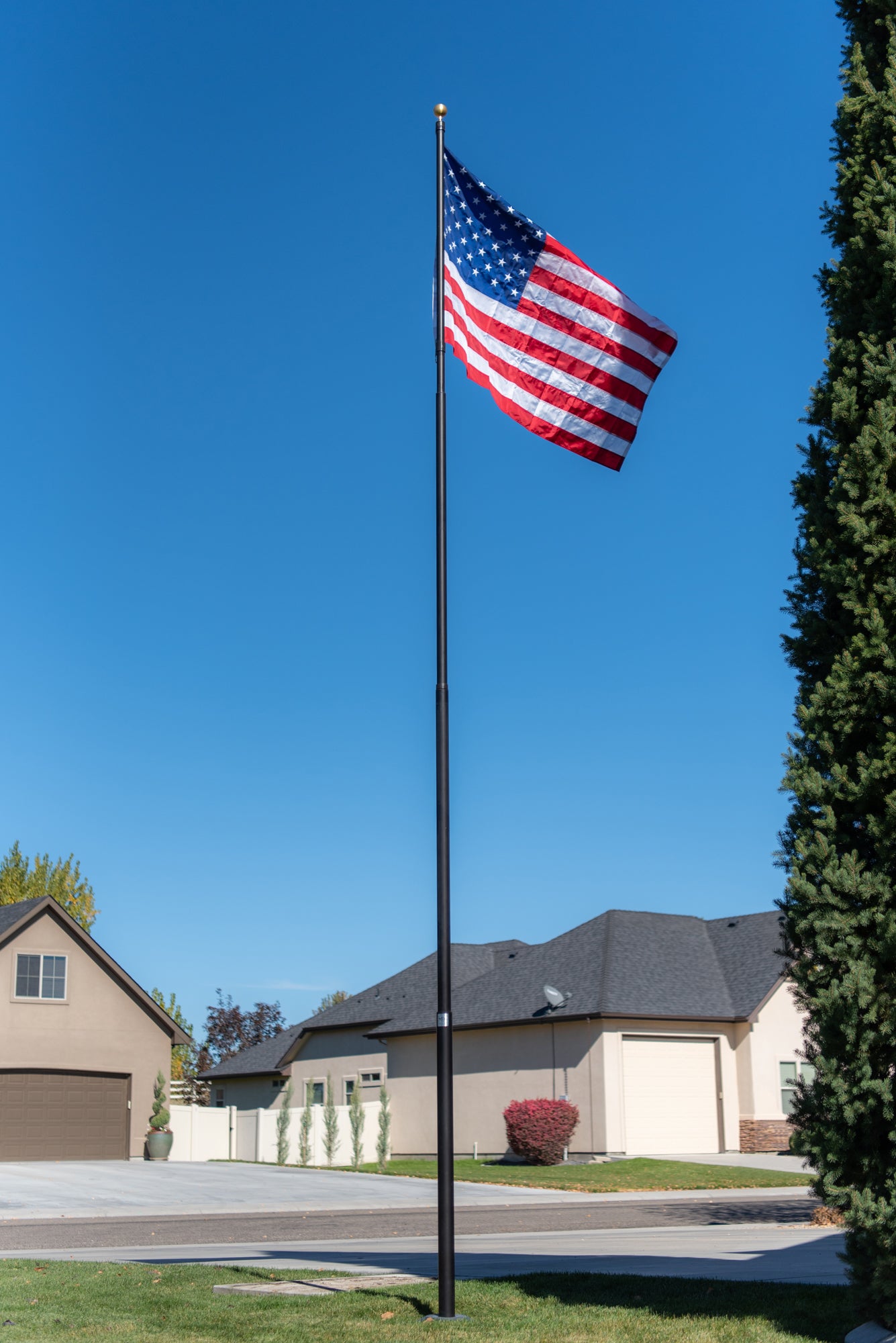 20 ft Titan Telescoping Flagpole Kit — American Made