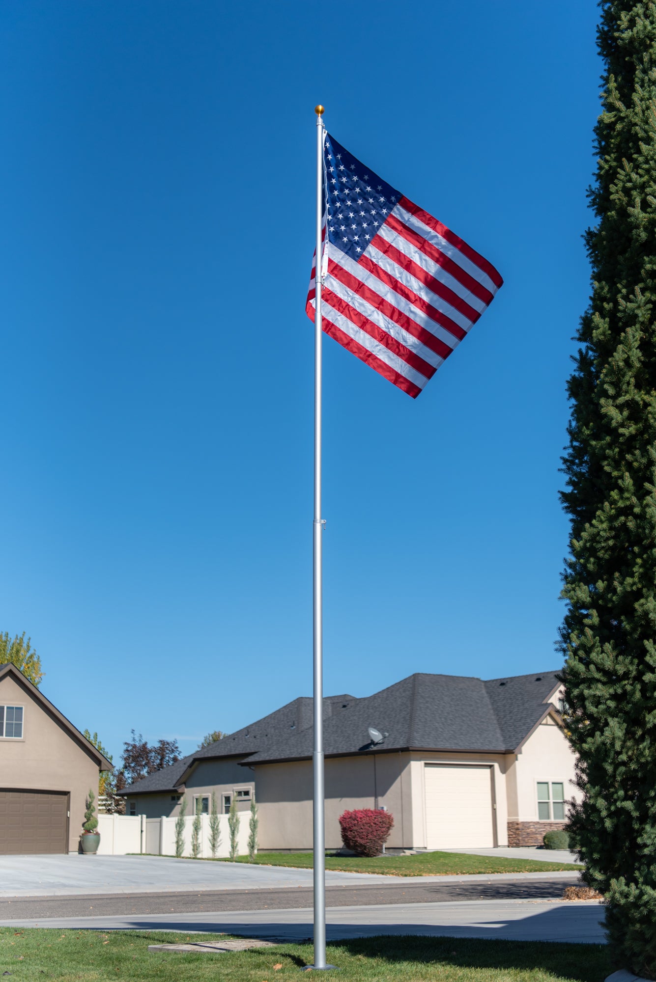 20 ft Titan Telescoping Flagpole Kit — American Made