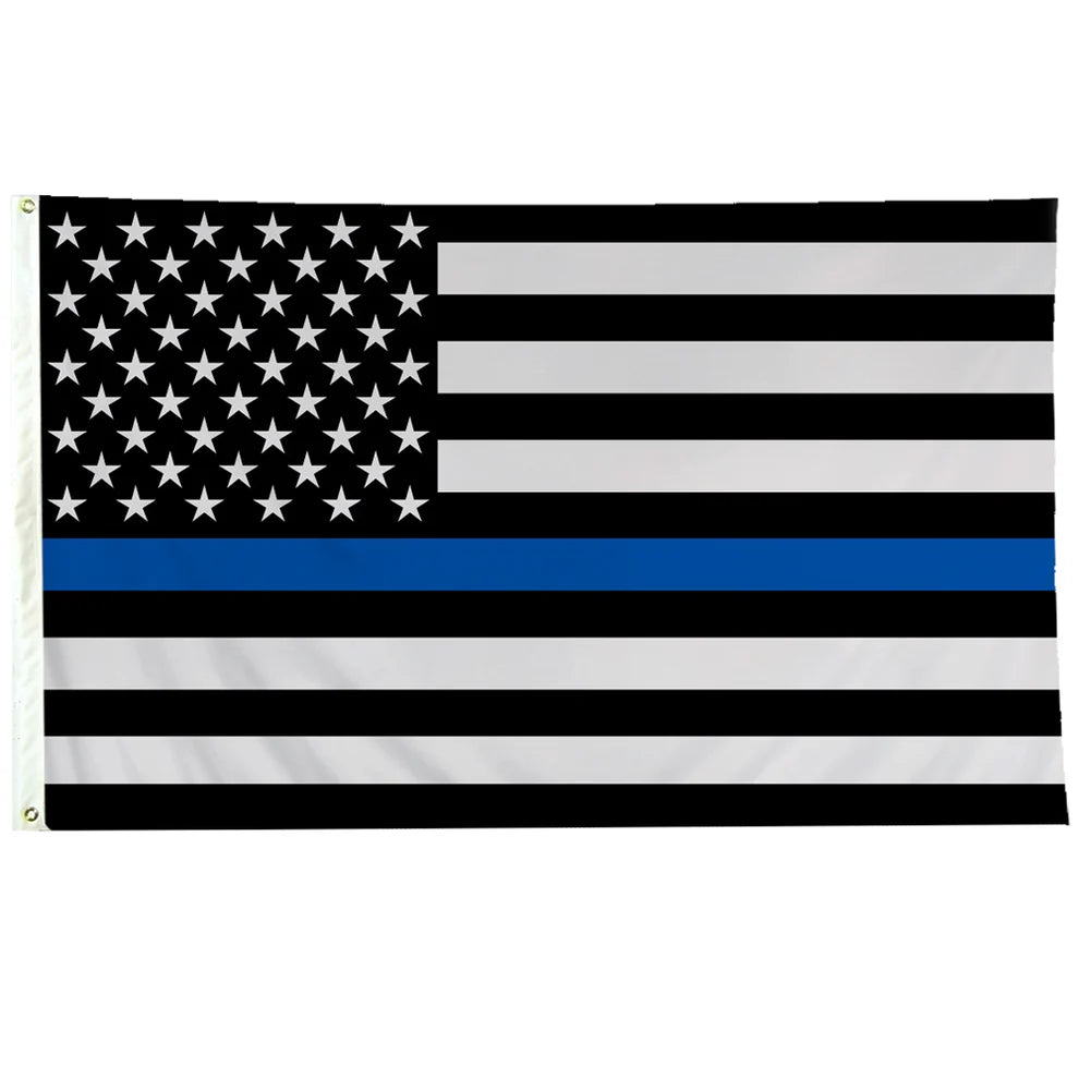 Thin Blue Line Flag