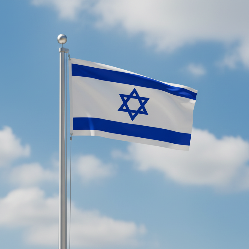 Zion (Israel) Flag